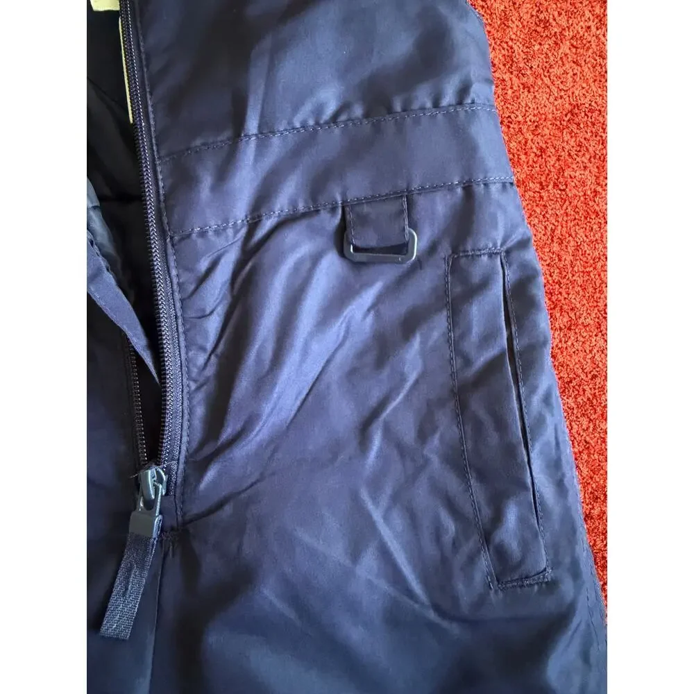 Circo Toddler Boys/Girls Navy Blue Snow Bibs Overalls - Size 4t